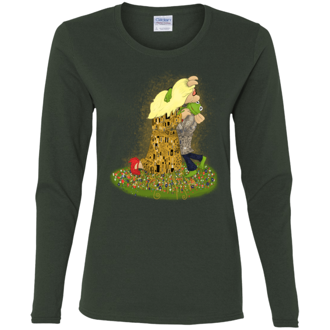 T-Shirts Forest / S Kiss of Muppets Women's Long Sleeve T-Shirt