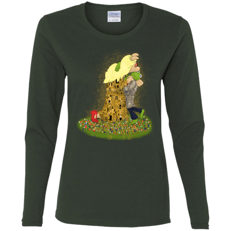 T-Shirts Forest / S Kiss of Muppets Women's Long Sleeve T-Shirt