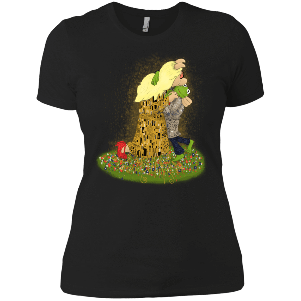 T-Shirts Black / X-Small Kiss of Muppets Women's Premium T-Shirt