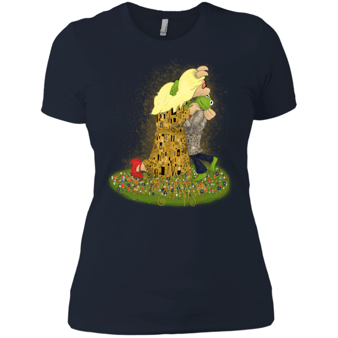 T-Shirts Midnight Navy / X-Small Kiss of Muppets Women's Premium T-Shirt