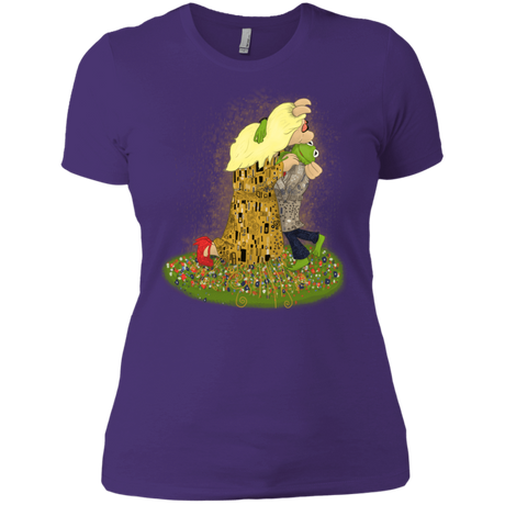 T-Shirts Purple Rush/ / X-Small Kiss of Muppets Women's Premium T-Shirt