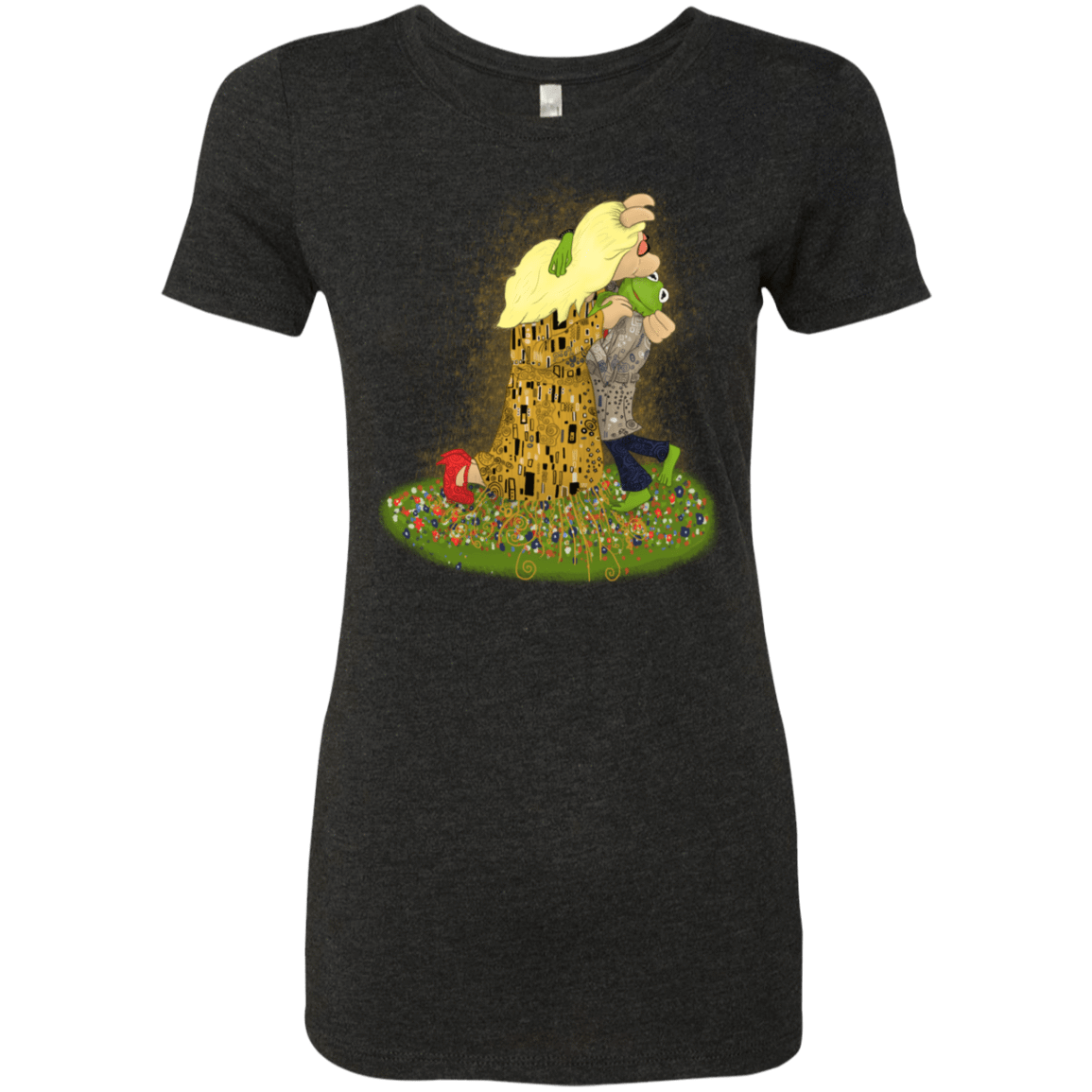 T-Shirts Vintage Black / S Kiss of Muppets Women's Triblend T-Shirt