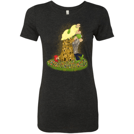T-Shirts Vintage Black / S Kiss of Muppets Women's Triblend T-Shirt