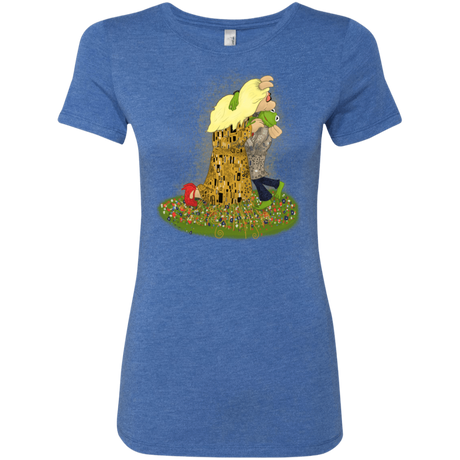 T-Shirts Vintage Royal / S Kiss of Muppets Women's Triblend T-Shirt