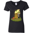 T-Shirts Black / S Kiss of Muppets Women's V-Neck T-Shirt