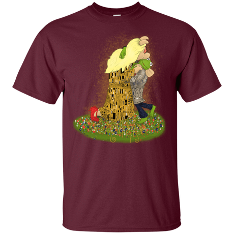 T-Shirts Maroon / YXS Kiss of Muppets Youth T-Shirt