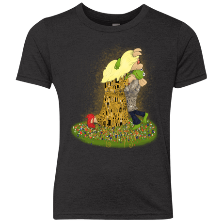 T-Shirts Vintage Black / YXS Kiss of Muppets Youth Triblend T-Shirt