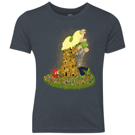 T-Shirts Vintage Navy / YXS Kiss of Muppets Youth Triblend T-Shirt