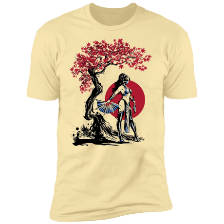 T-Shirts Banana Cream / S Kitana Men's Premium T-Shirt