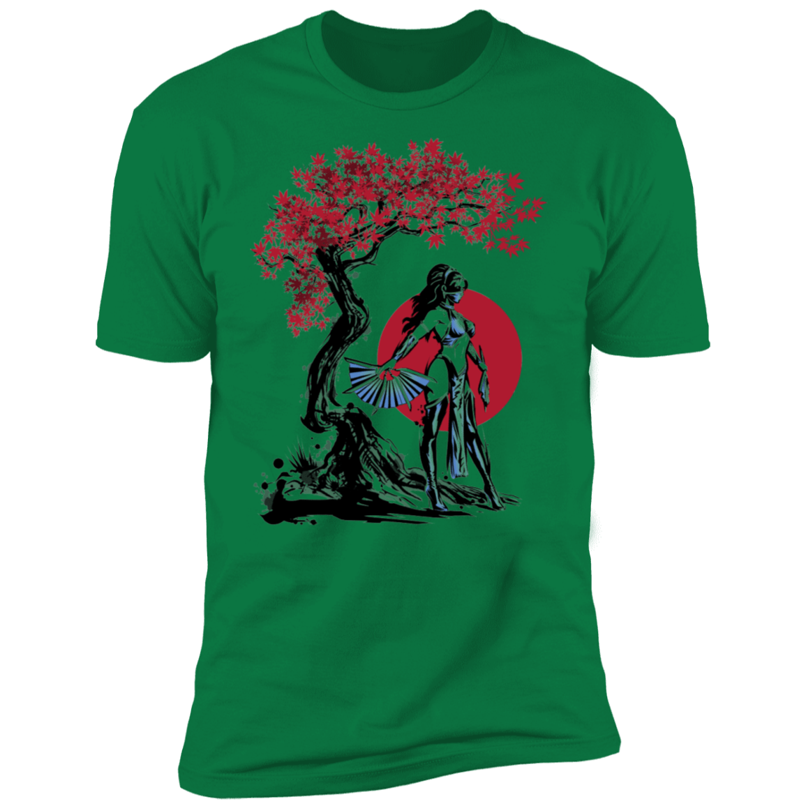 T-Shirts Kelly Green / S Kitana Men's Premium T-Shirt