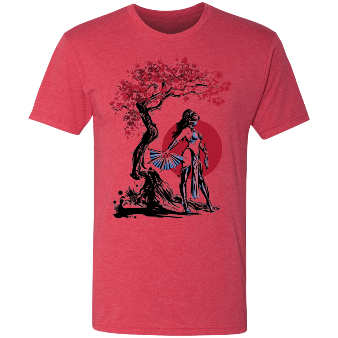 T-Shirts Vintage Red / S Kitana Men's Triblend T-Shirt
