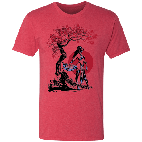 T-Shirts Vintage Red / S Kitana Men's Triblend T-Shirt