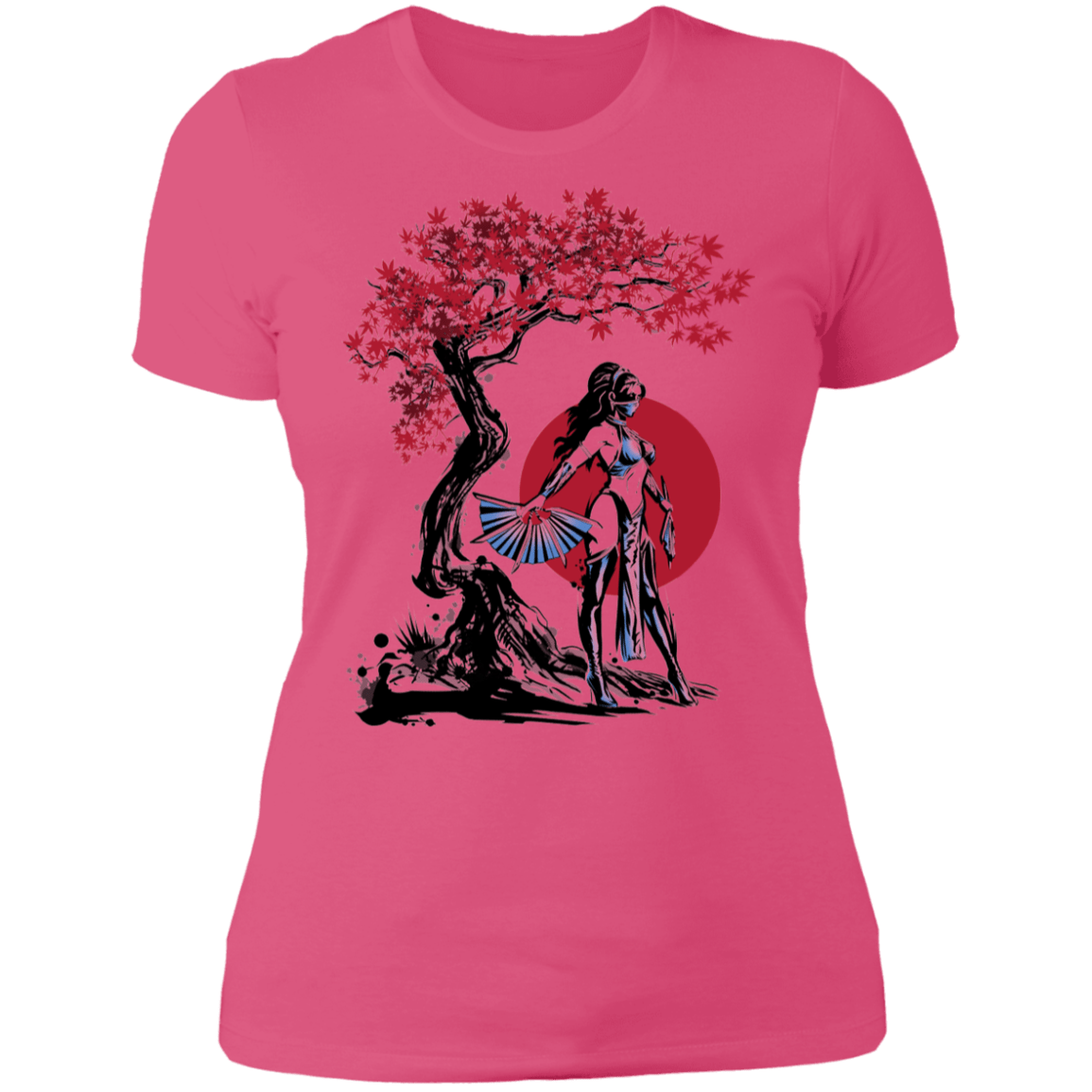 T-Shirts Hot Pink / S Kitana Women's Premium T-Shirt
