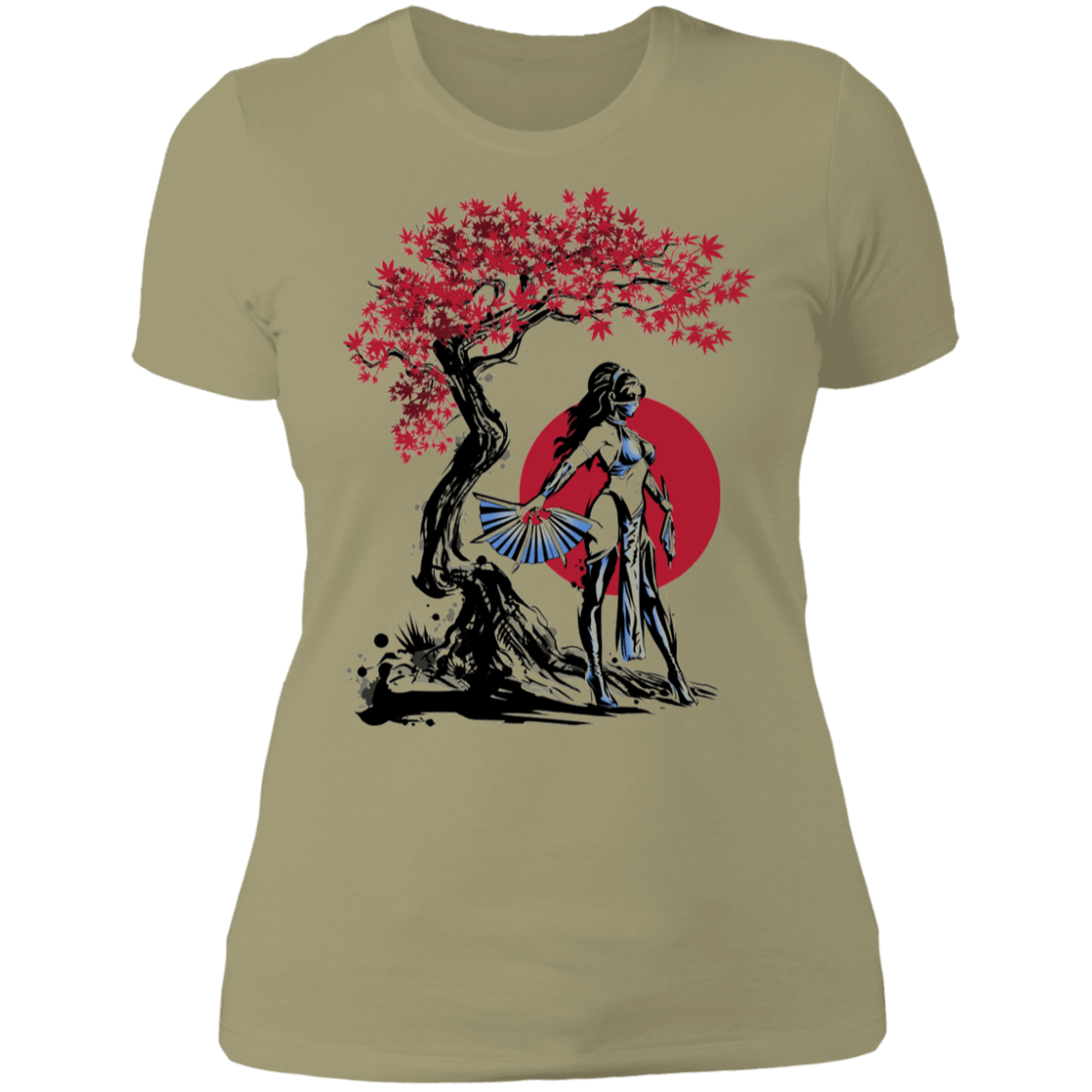 T-Shirts Light Olive / S Kitana Women's Premium T-Shirt