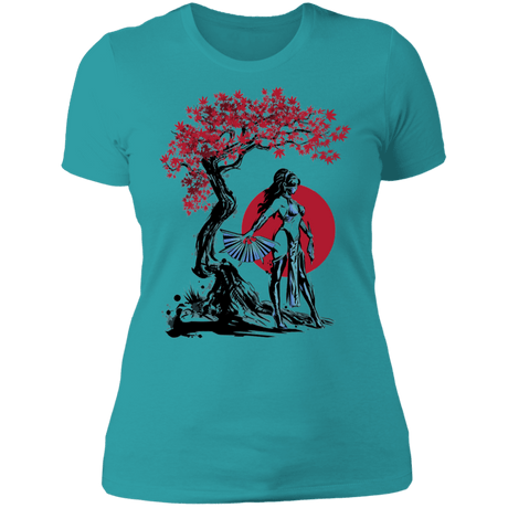 T-Shirts Tahiti Blue / S Kitana Women's Premium T-Shirt