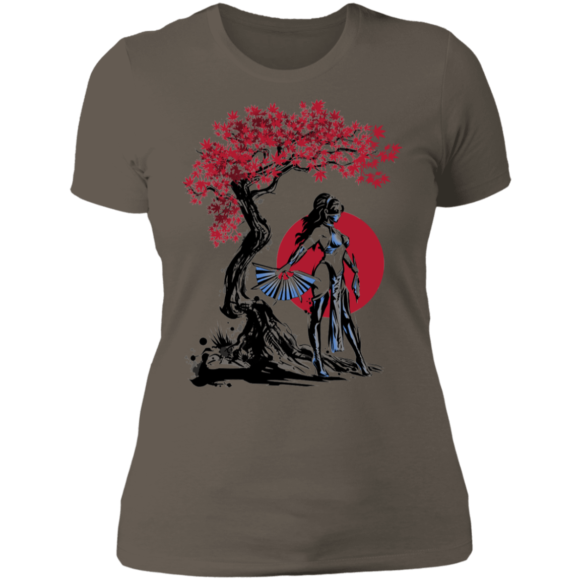 T-Shirts Warm Grey / S Kitana Women's Premium T-Shirt