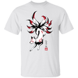 T-Shirts White / S Kitsune sumi-e T-Shirt