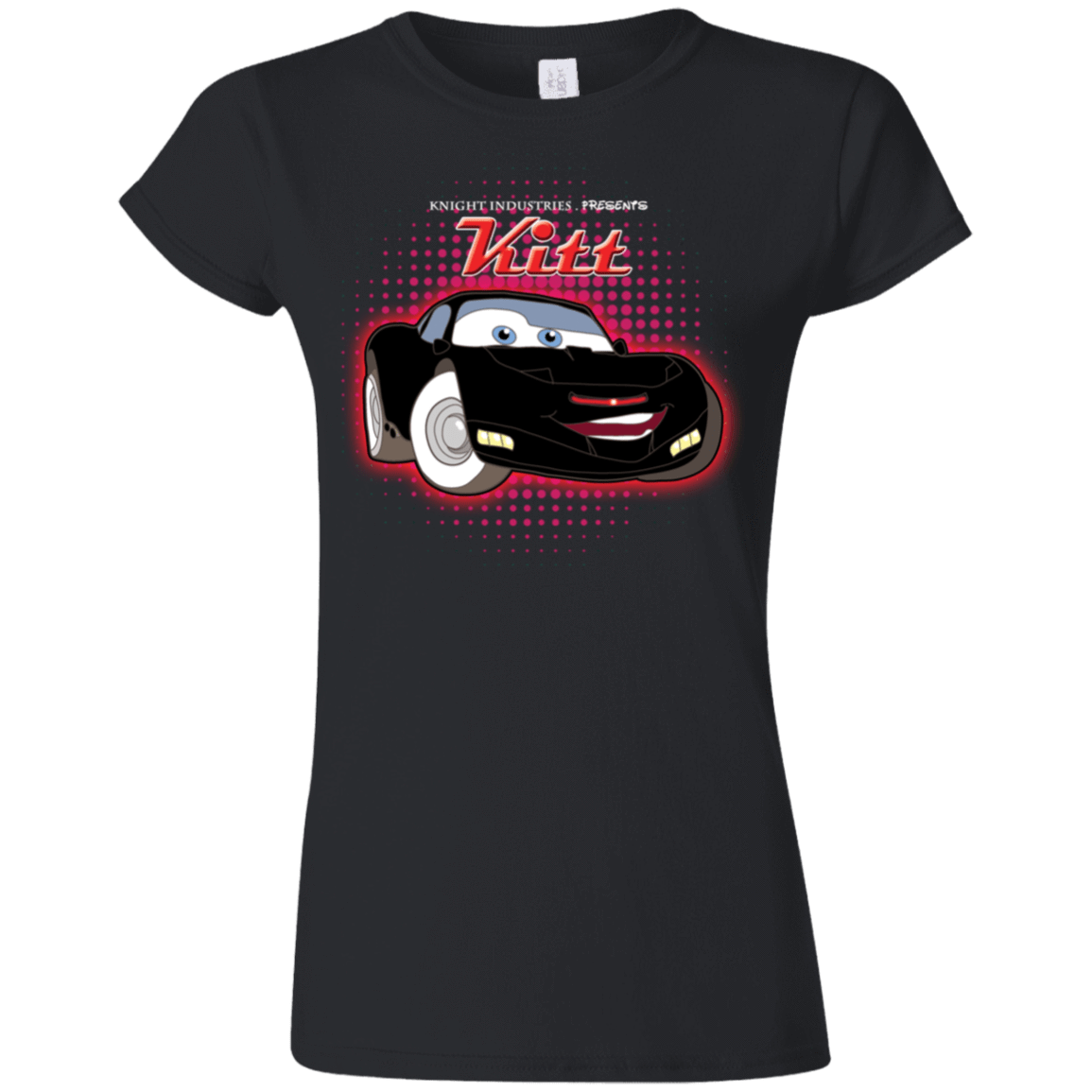 T-Shirts Black / S KITT McQueen Junior Slimmer-Fit T-Shirt