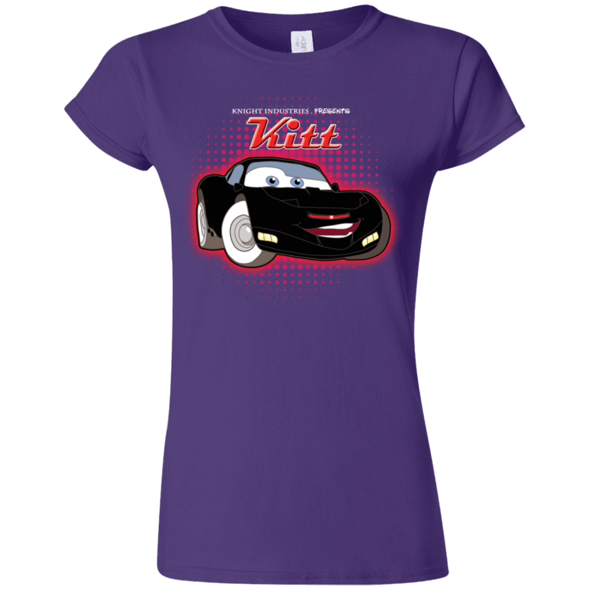 T-Shirts Purple / S KITT McQueen Junior Slimmer-Fit T-Shirt