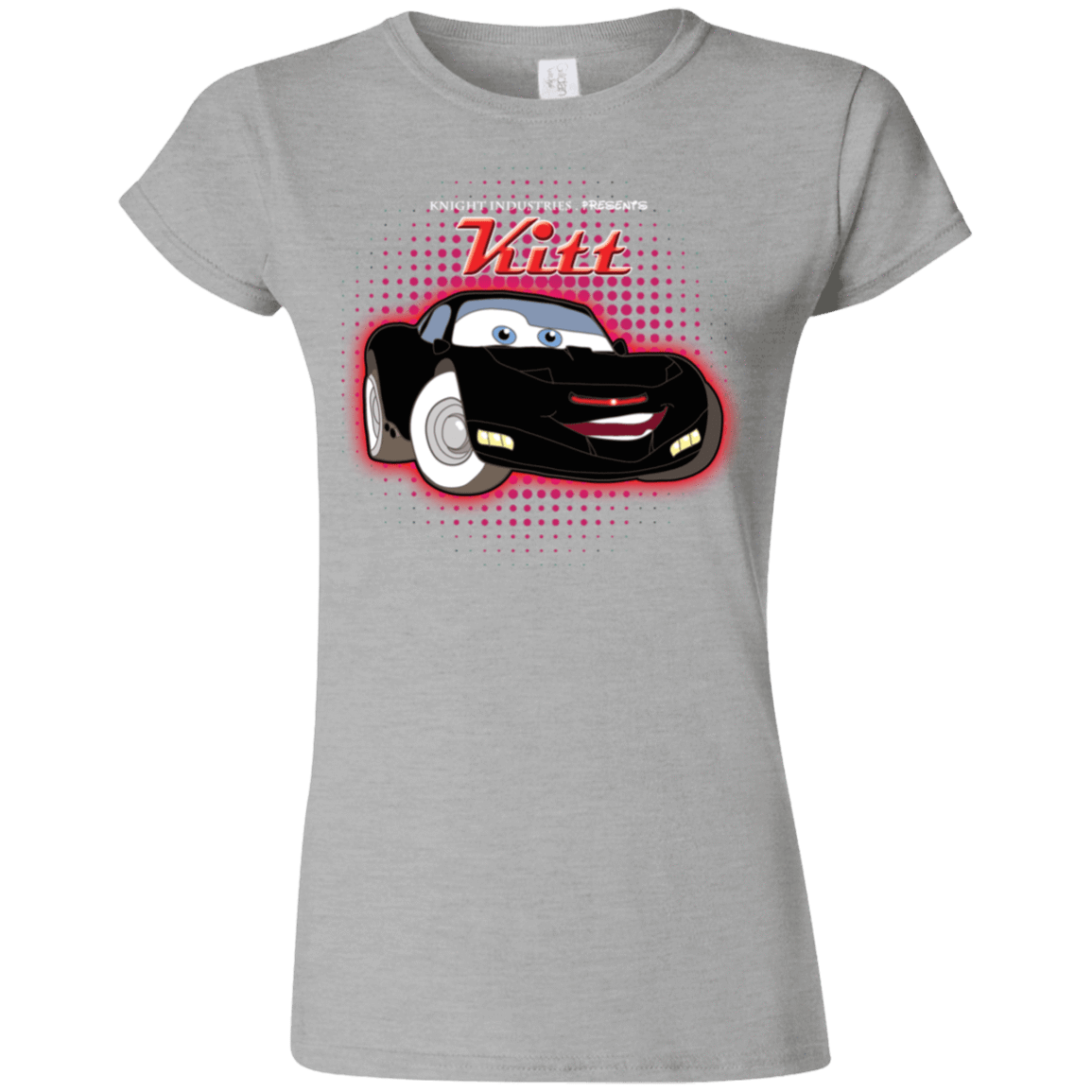 T-Shirts Sport Grey / S KITT McQueen Junior Slimmer-Fit T-Shirt