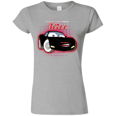 T-Shirts Sport Grey / S KITT McQueen Junior Slimmer-Fit T-Shirt