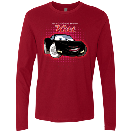 T-Shirts Cardinal / S KITT McQueen Men's Premium Long Sleeve