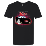 T-Shirts Black / X-Small KITT McQueen Men's Premium V-Neck