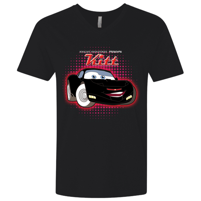 T-Shirts Black / X-Small KITT McQueen Men's Premium V-Neck