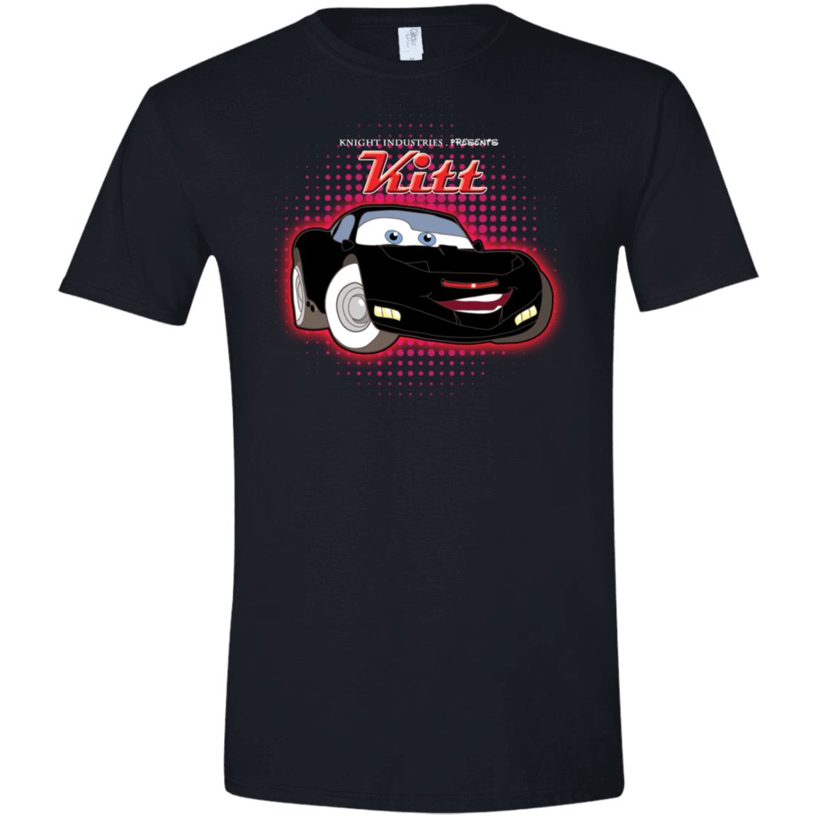 T-Shirts Black / X-Small KITT McQueen Men's Semi-Fitted Softstyle