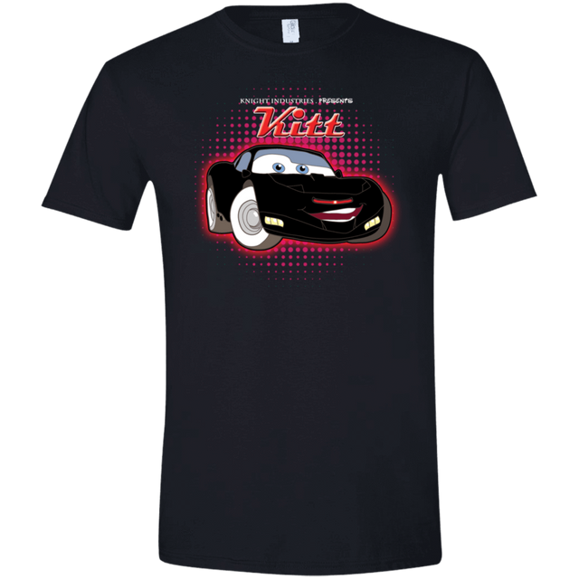 T-Shirts Black / X-Small KITT McQueen Men's Semi-Fitted Softstyle