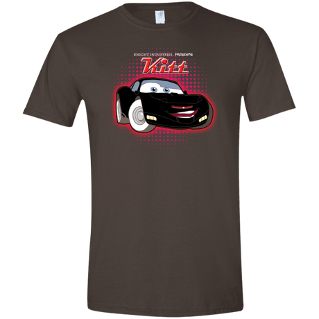 T-Shirts Dark Chocolate / S KITT McQueen Men's Semi-Fitted Softstyle