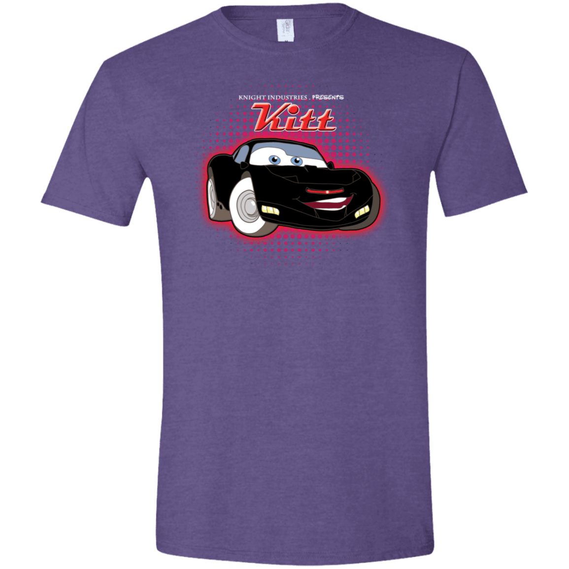 T-Shirts Heather Purple / S KITT McQueen Men's Semi-Fitted Softstyle