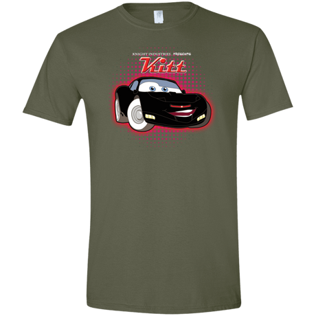 T-Shirts Military Green / S KITT McQueen Men's Semi-Fitted Softstyle