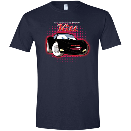 T-Shirts Navy / X-Small KITT McQueen Men's Semi-Fitted Softstyle