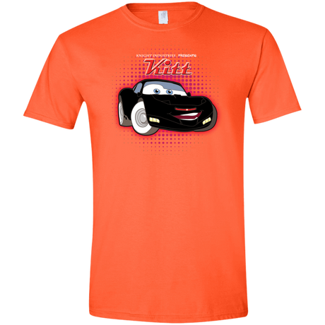 T-Shirts Orange / S KITT McQueen Men's Semi-Fitted Softstyle