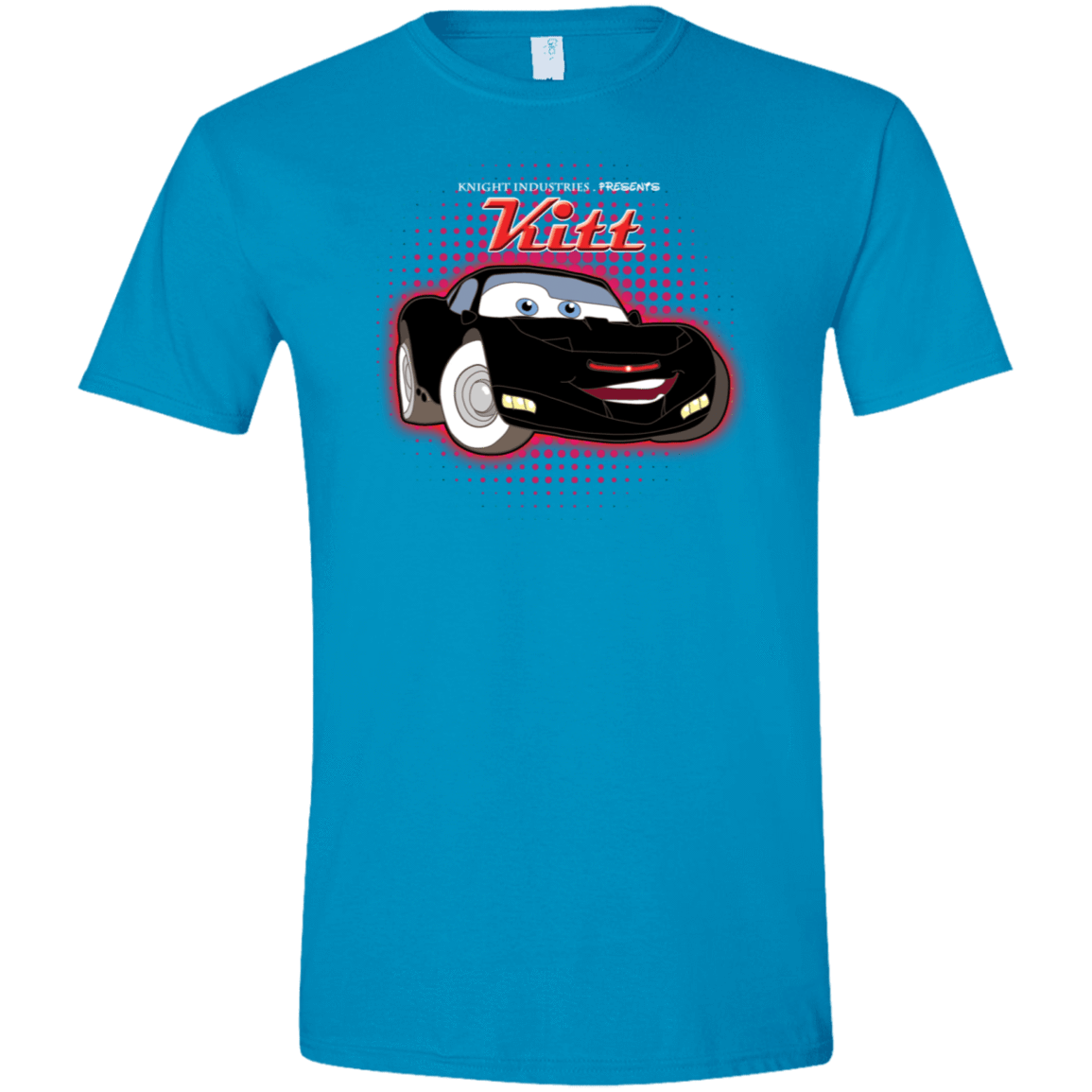 T-Shirts Sapphire / S KITT McQueen Men's Semi-Fitted Softstyle