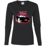 T-Shirts Black / S KITT McQueen Women's Long Sleeve T-Shirt