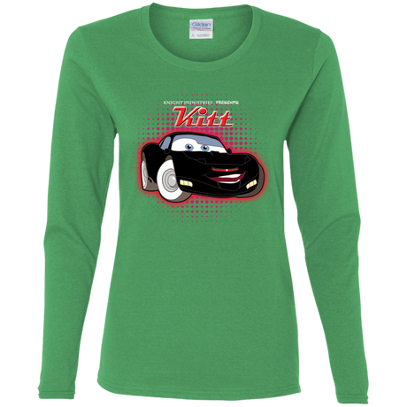 T-Shirts Irish Green / S KITT McQueen Women's Long Sleeve T-Shirt