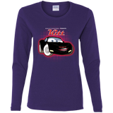T-Shirts Purple / S KITT McQueen Women's Long Sleeve T-Shirt