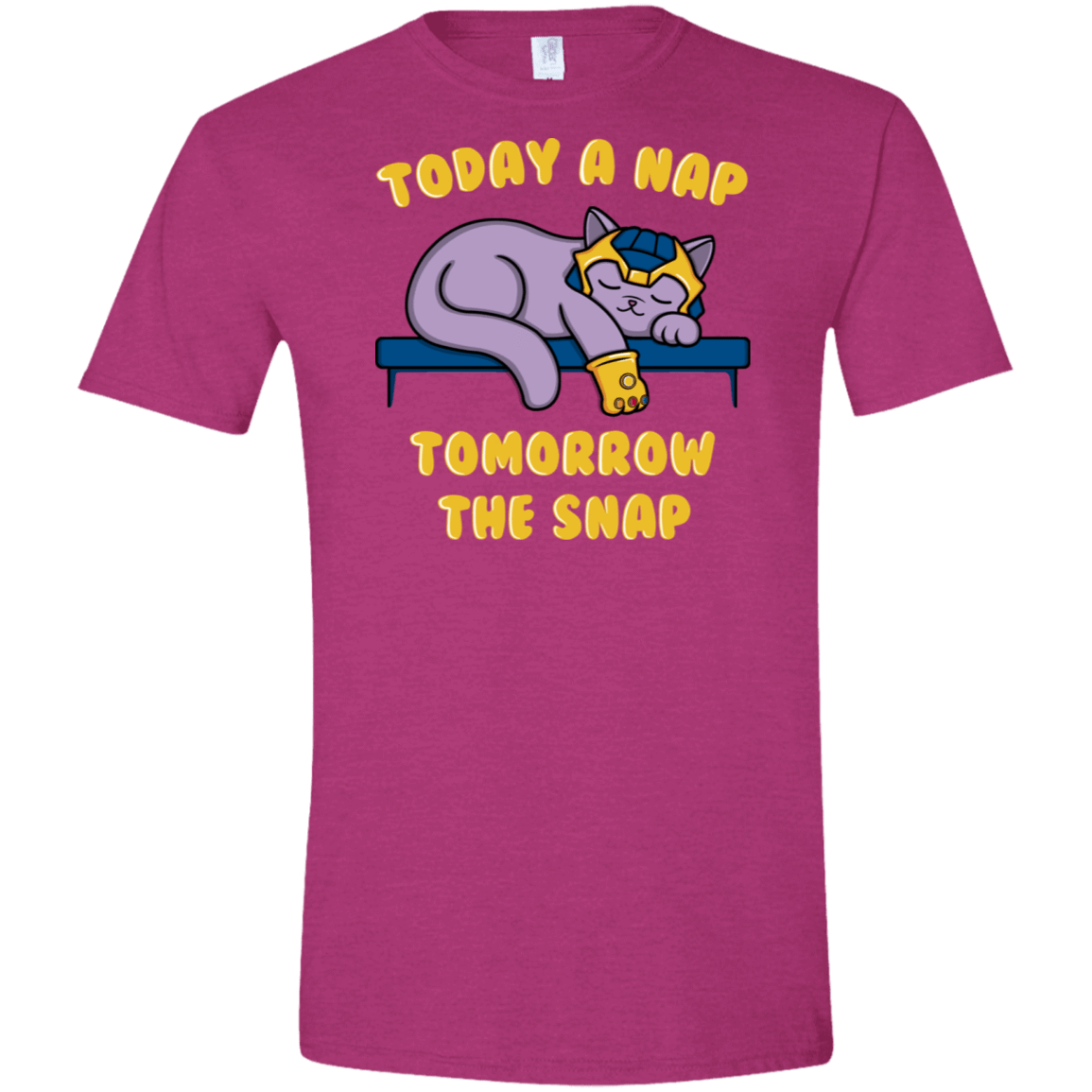 T-Shirts Antique Heliconia / S Kitthanos Men's Semi-Fitted Softstyle