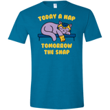 T-Shirts Antique Sapphire / S Kitthanos Men's Semi-Fitted Softstyle