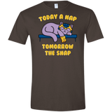 T-Shirts Dark Chocolate / S Kitthanos Men's Semi-Fitted Softstyle