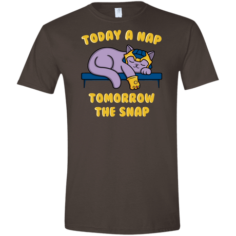 T-Shirts Dark Chocolate / S Kitthanos Men's Semi-Fitted Softstyle