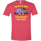 T-Shirts Heather Red / S Kitthanos Men's Semi-Fitted Softstyle