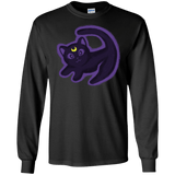 T-Shirts Black / S Kitty Queen Men's Long Sleeve T-Shirt