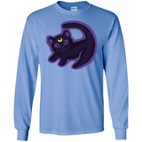 T-Shirts Carolina Blue / S Kitty Queen Men's Long Sleeve T-Shirt