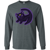 T-Shirts Dark Heather / S Kitty Queen Men's Long Sleeve T-Shirt