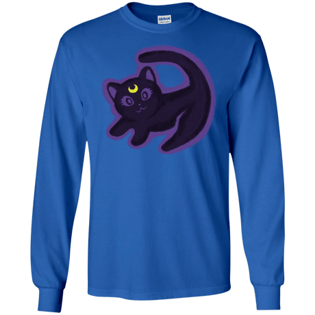 T-Shirts Royal / S Kitty Queen Men's Long Sleeve T-Shirt