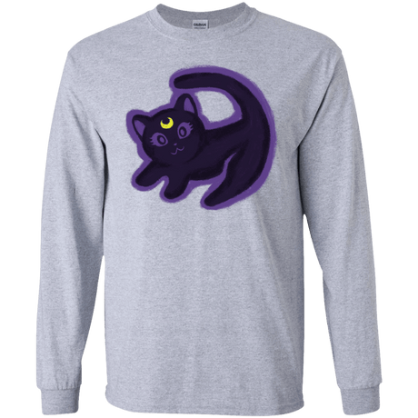 T-Shirts Sport Grey / S Kitty Queen Men's Long Sleeve T-Shirt