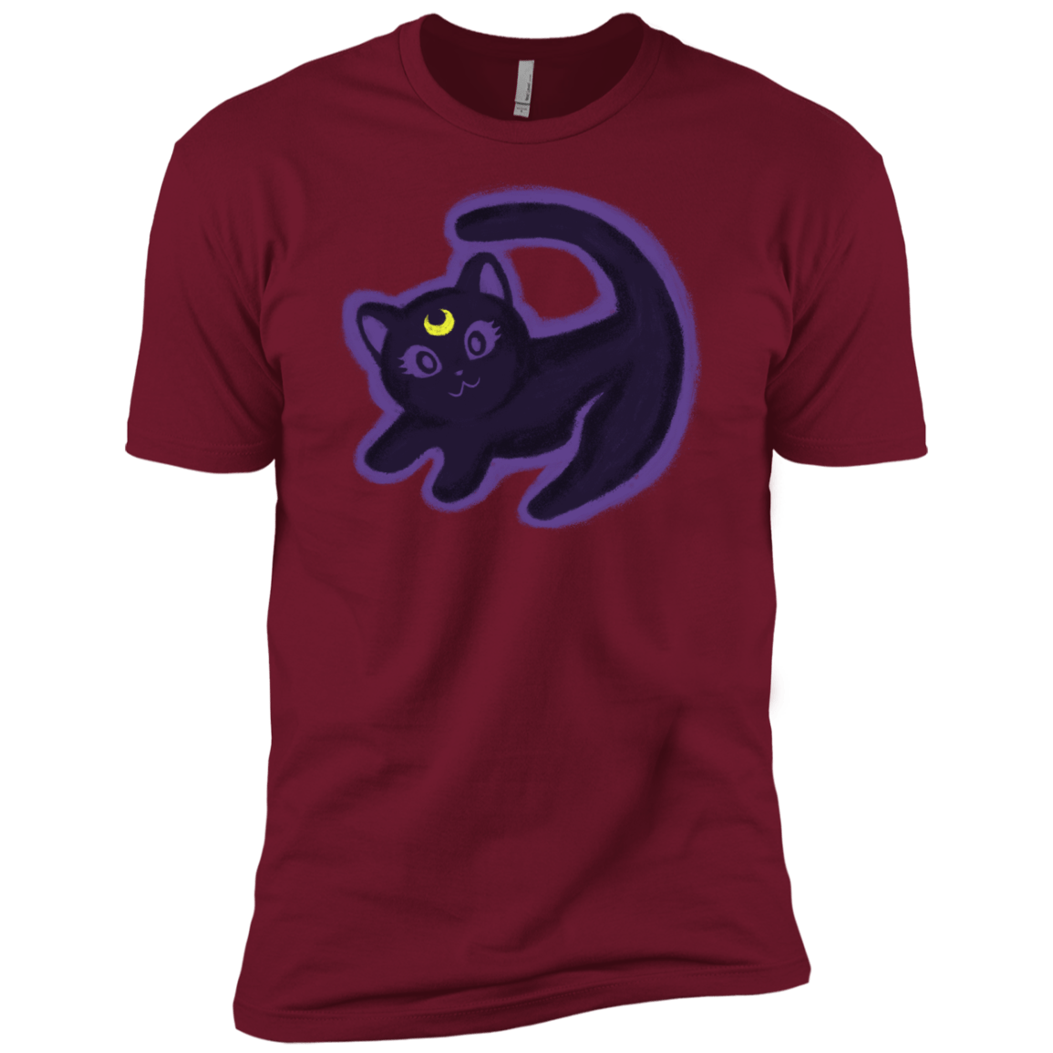 T-Shirts Cardinal / X-Small Kitty Queen Men's Premium T-Shirt